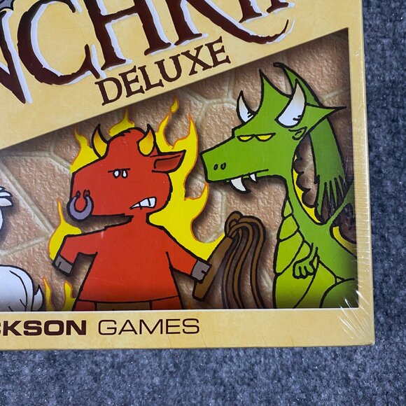 Munchkin Deluxe Family Board Game Steve Jackson Games 2018 SJG1483 Party Sealed - Picture 3 of 16